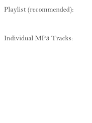 Playlist (recommended):
Launch Music Playlist Here

Individual MP3 Tracks:
One Heroic Act
Island Theme
Harbour at Sunset
Night Crown
The River
Solar Ambient 

Download PDF Resume 